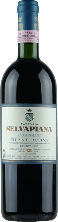 Front Selvapiana Fornace Chianti Rufina Riserva 1995
