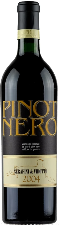 Vorderseite Serafini e Vidotto Pinot Nero 2004