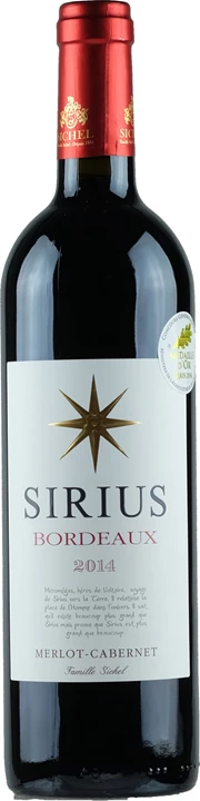 Fronte Sichel Bordeaux Red Sirius 2014
