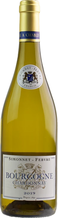 Vorderseite Simonnet Febvre Bourgogne Chardonnay 2019