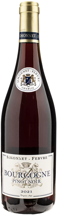Fronte Simonnet Febvre Bourgogne Pinot Noir 2021