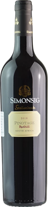 Front Simonsig Redhill Pinotage 2018