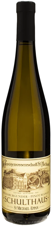 Vorderseite St. Michael Eppan Pinot Bianco Schulthaus 2023