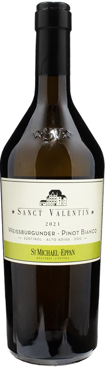 Vorderseite St. Michael Eppan Sanct Valentin Pinot Bianco 2021