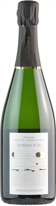 Front Stephane Regnault Champagne Grand Cru Blanc de Blancs Dorien n°29 Extra Brut