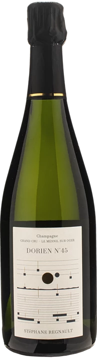 Front Stephane Regnault Champagne Grand Cru Le Mesnil Sur Oger Dorien N°45 Extra Brut