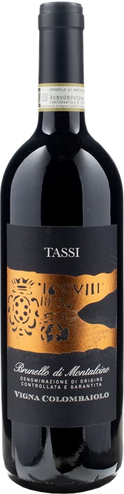 Front Tassi Brunello di Montalcino Vigna Colombaiolo 2019