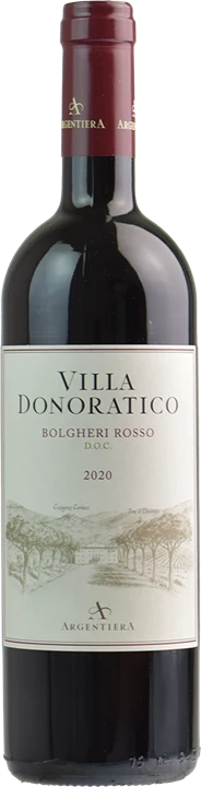 Front Tenuta Argentiera Bolgheri Rosso Villa Donoratico 2020