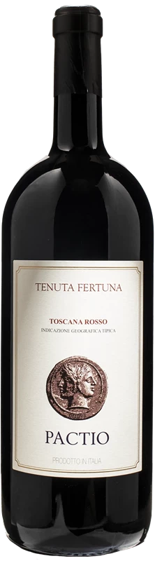 Fronte Tenuta Fertuna Toscana Rosso Pactio Magnum 2019