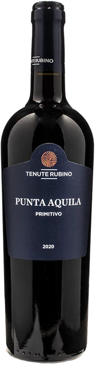 Vorderseite Tenute Rubino Primitivo Punta Aquila 2020