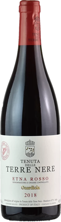 Front Terre Nere Etna Rosso Guardiola 2018
