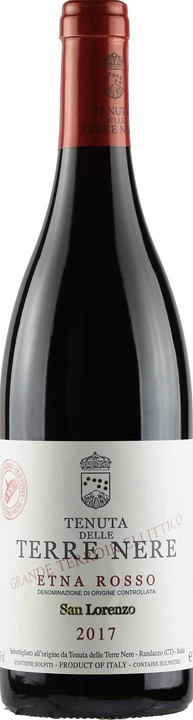 Front Terre Nere Etna Rosso San Lorenzo 2017