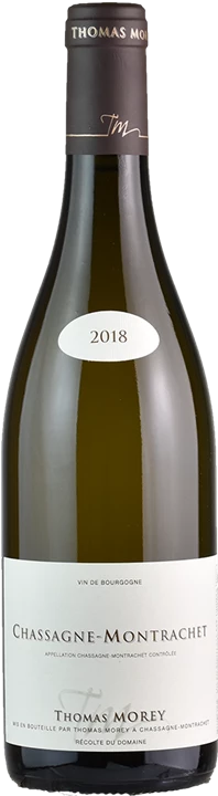 Fronte Thomas Morey Chassagne-Montrachet Blanc 2018