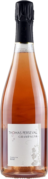 Vorderseite Thomas Perseval Champagne Rosé 1er Cru Brut Nature