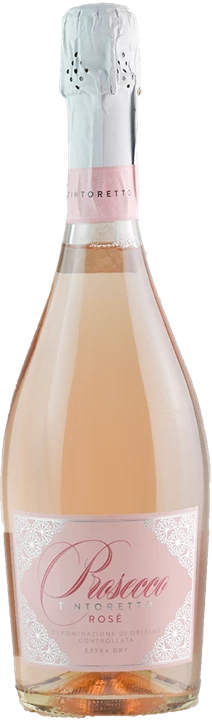 Vorderseite Tintoretto Prosecco Rosè Extra Dry Millesimato 2019