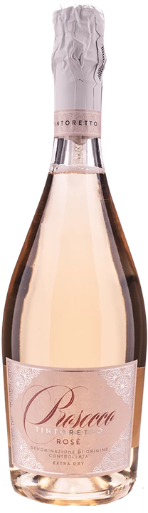 Vorderseite Tintoretto Prosecco Rosè Extra Dry Millesimato 2021