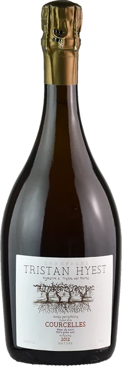 Vorderseite Tristan Hyest Champagne Blanc de Noirs Nature Courcelles 2012