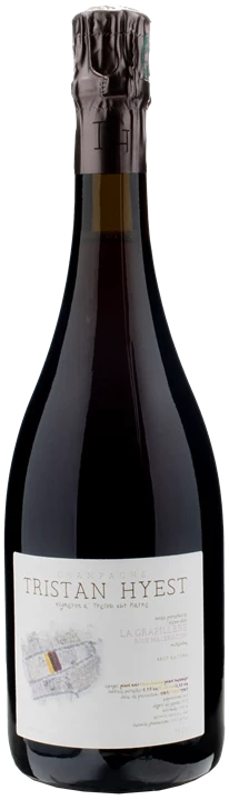 Vorderseite Tristan Hyest Champagne La Grapillere Rose Pas Dose 2018