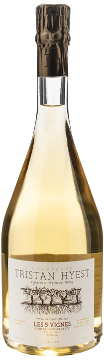 Vorderseite Tristan Hyest Champagne Les 5 Vignes Blanc de Blancs Nature Millesime 2013