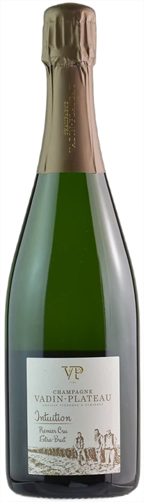 Vorderseite Vadin-Plateau Champagne Premier Cru Intuition Extra Brut