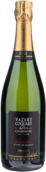 Vorderseite Vazart Coquart & Fils Champagne Gran Cru Blanc de Blancs Chouilly Brut Reserve