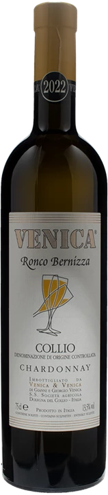 Vorderseite Venica Ronco Bernizza Chardonnay 2022
