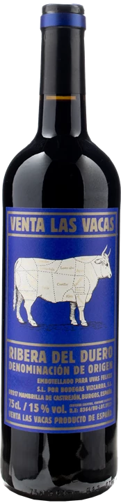Front Venta Las Vacas Ribera del Duero Tinto Fino 2021