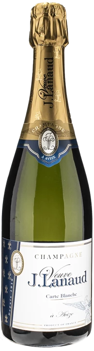 Fronte Veuve J. Lanaud Champagne Cuvee Carte Blanche Brut