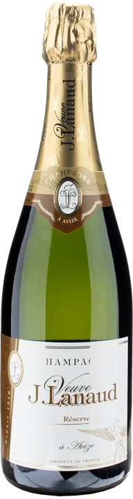 Vorderseite Veuve J. Lanaud Champagne Cuvée de Reserve Brut