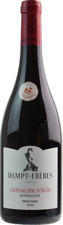 Vorderseite Vignoble Dampt Bourgogne Chevalier d'Eon Pinot Noir 2020