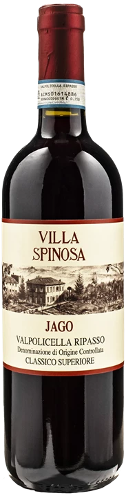 Fronte Villa Spinosa Valpolicella Ripasso Classico Superiore Jago 2019
