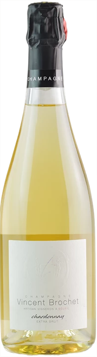Front Vincent Brochet Champagne Blanc de Blanc Chardonnay Extra Brut