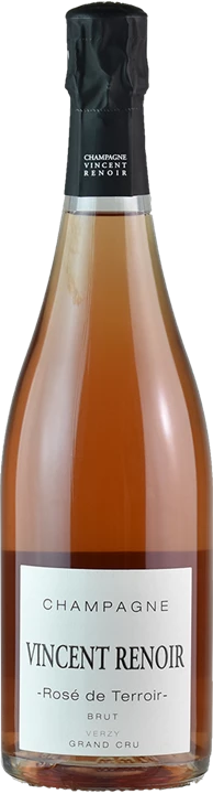Vorderseite Vincent Renoir Champagne Rosé de Terroir Brut