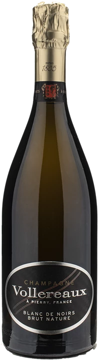 Vorderseite Vollereaux Champagne Blanc de Noirs Brut Nature