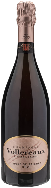 Vorderseite Vollereaux Champagne Rosé de Saignèe Brut