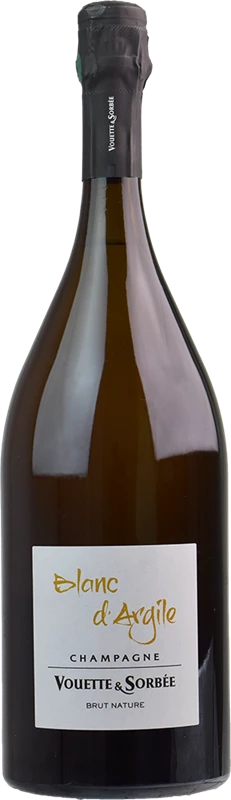 Adelante Vouette et Sorbée Champagne Blanc d'Argile Brut Nature Bio Magnum