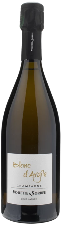Fronte Vouette et Sorbée Champagne Blanc d'Argile Brut Nature