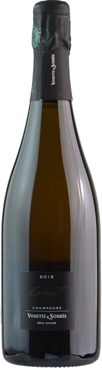 Vorderseite Vouette et Sorbée Champagne Extrait Brut Nature 2012