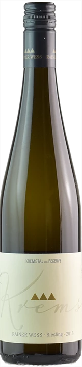 Front Wess Rainer Riesling Krems 2018